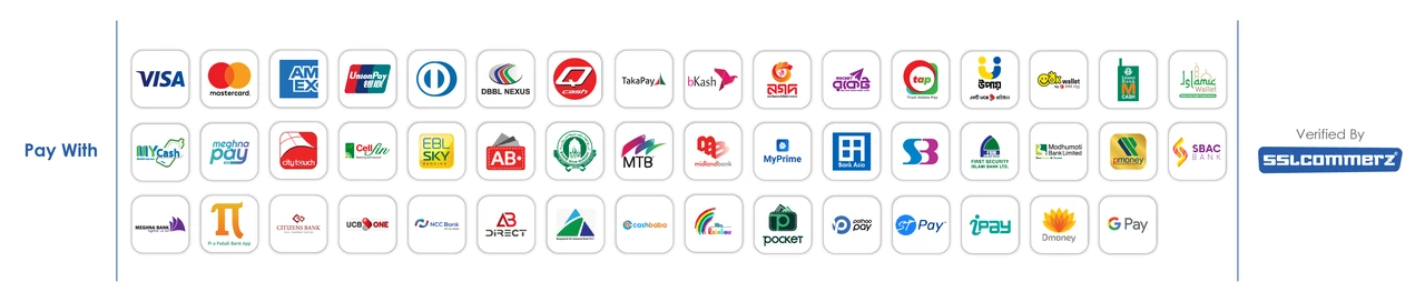 Pay with SSLCommerz: Visa, Mastercard, bKash, Nagad, Rocket and more